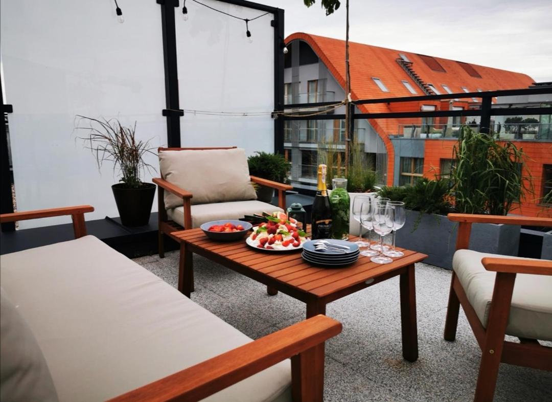 Trident Apartment III Gdańsk Kültér fotó